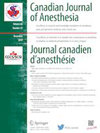 Canadian Journal of Anesthesia-Journal canadien d anesthesie雜志封面